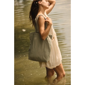 Sac shopping délavé en coton