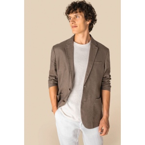 Blazer délavé en lin homme