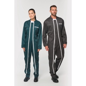 Combinaison double zip unisexe