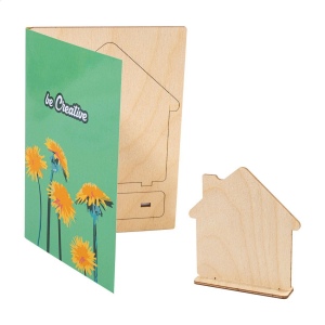SendCraft carte postale puzzle personnalisée, maison