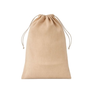 Sac cadeau en juco 250 g/m2. Refermable grace a sa double corde