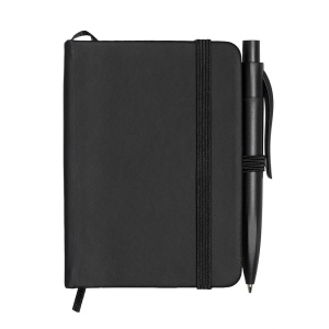 Set carnet avec couverture rigide en PU et mini stylo
