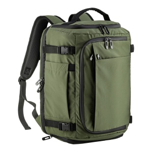 Sac à dos/valise de voyage format cabine avec porte-ordinateur portable (15) en polyester