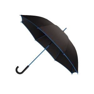 Parapluie citadin black color bleu