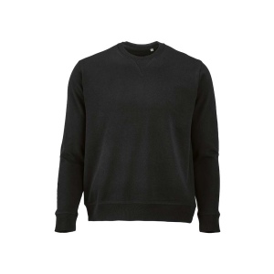 Sweat Capri mixte à col rond en french terry. 100% coton bio