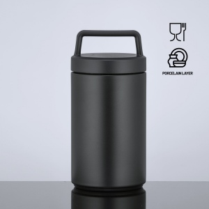 Nordic récipient alimentaire avec couche de cuivre et revêtement en porcelaine, 800 ml