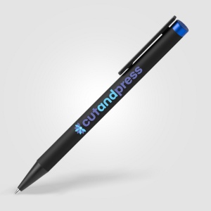 Stylo-bille Volos en aluminium recyclé finition miroir colorée (+Laser)