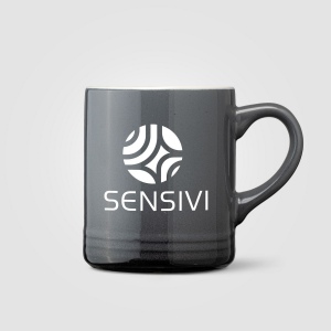 Mug Corin en céramique avec effet ombré silhouette – 355 ml (+Sérigraphie)