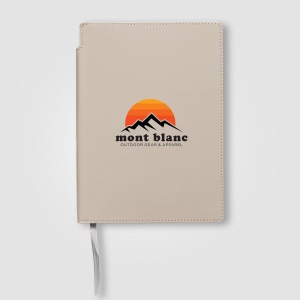 Journal Malmö recyclé à couverture souple étendue – A5 (+Sérigraphie)