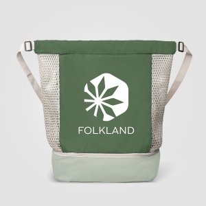 Sac à cordon Neri en maille recyclée – 34 L (+Sérigraphie)
