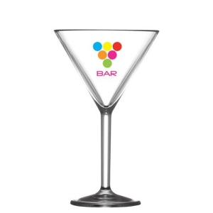 Verre à cocktail en plastique réutilisable (200ml/7oz)