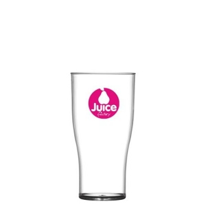 Verre à bière en plastique réutilisable (284ml/10oz/Half Pint)