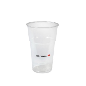 Gobelet à smoothie jetable en plastique (400ml/14oz)