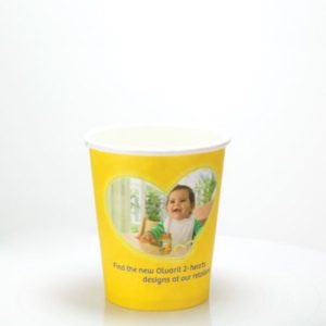 Gobelet en papier à simple paroi - Couleur (8oz/230ml)