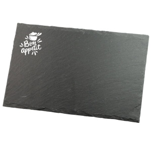 Plat rectangulaire en ardoise (30x20cm)