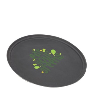 Plateau rond antidérapant (40 cm)