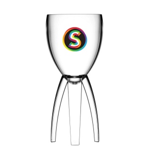 Verre à fusée en plastique réutilisable (312ml/11oz)