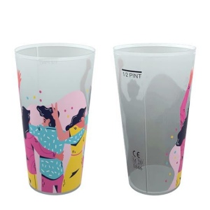 Gobelet Festival en plastique (330 ml/demi-pinte)