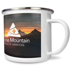 Mugs en acier émaillé de qualité supérieure (285ml/10oz)