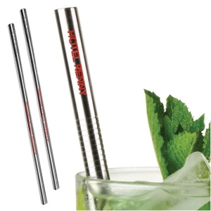 Paille en acier inoxydable