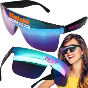 Lunettes de soleil bouclier