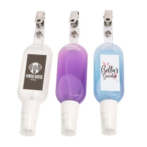 Désinfectant antibactérien pour les mains sans alcool sur clip (50ml)