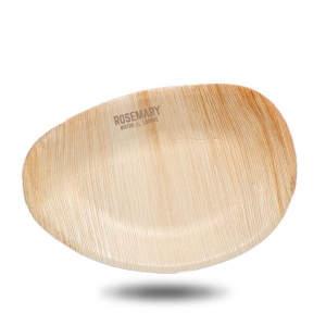 Bol à feuilles de palmier jetable Ellipse