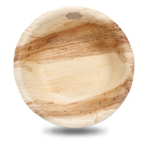 Bol rond à feuilles de palmier (18cm)