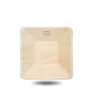 Bol à feuilles de palmier carré (9cm)