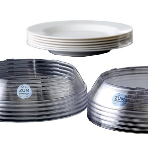 Anneau d'empilage d'assiettes Premium (22cm)
