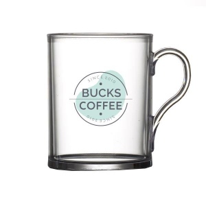 Tasse transparente incassable (340ml/12oz)