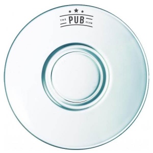 Soucoupe ronde en verre Voluto (14.4cm)