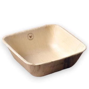 Coupe carrée à feuilles de palmier (15cm)