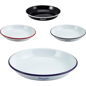 Assiette à riz/pâtes en émail (24 cm)