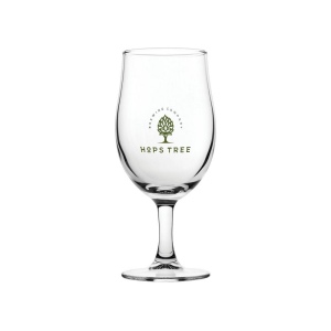 Verre à bière trempé à pied - demi-pinte (280ml/10oz)