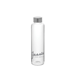 Bouteille d'eau à couvercle moyen en verre (500 ml)