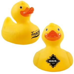 Canard de bain en caoutchouc grinçant *