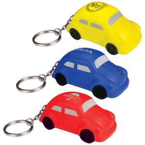 Porte-clés Coccinelle anti-stress