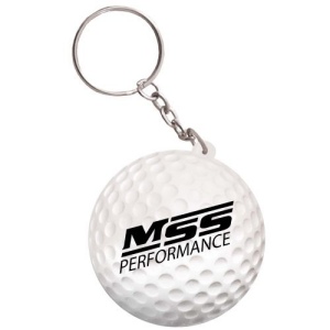 Porte-clés balle de golf anti-stress *