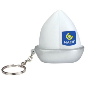 Porte-clés bateau à voile stressant