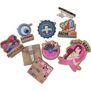 Badge bois - france
