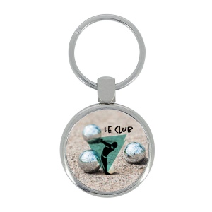 Porte-cles petanque metal ue (+Copie laser CL11)