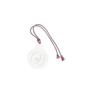Deco suspendue pmma blanc (+Gravure laser LA31)