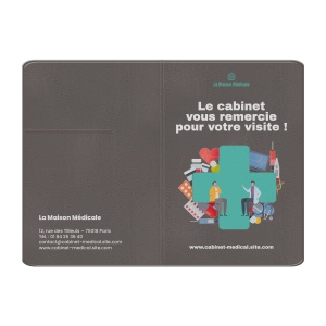 Pochette sante pvc imit° cuir (+Quadri numérique QV31)