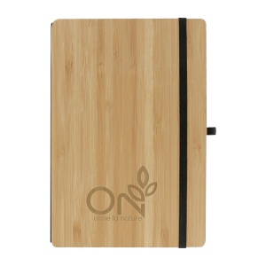 Carnet couverture bambou (+Gravure laser LA21)