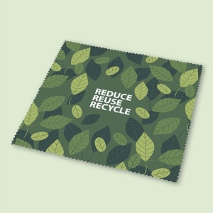 Miami éco - Lingette microfibre RPET 150x150mm MM-02