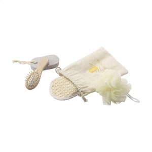 Kit de soins quatre pièces pour une routine corporelle complète