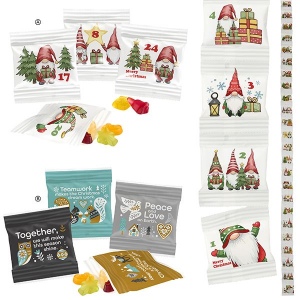 Calendrier de l’Avent Guirlande avec motifs standards