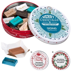 Calendrier de l’Avent magnétique avec des Napolitains de Lindt