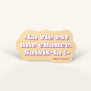 Sticker en bois sur mesure Woodstick